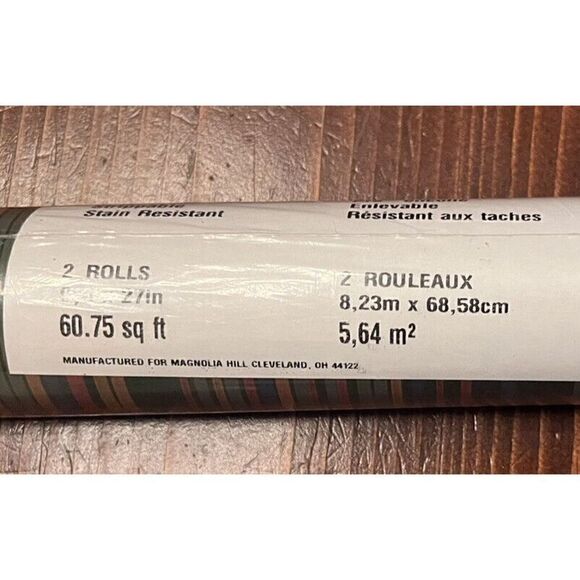 Magnolia Hill Wallpaper Vintage Pre-Pasted Roll 60.75 SQ Ft Wallcovering - Picture 4 of 6